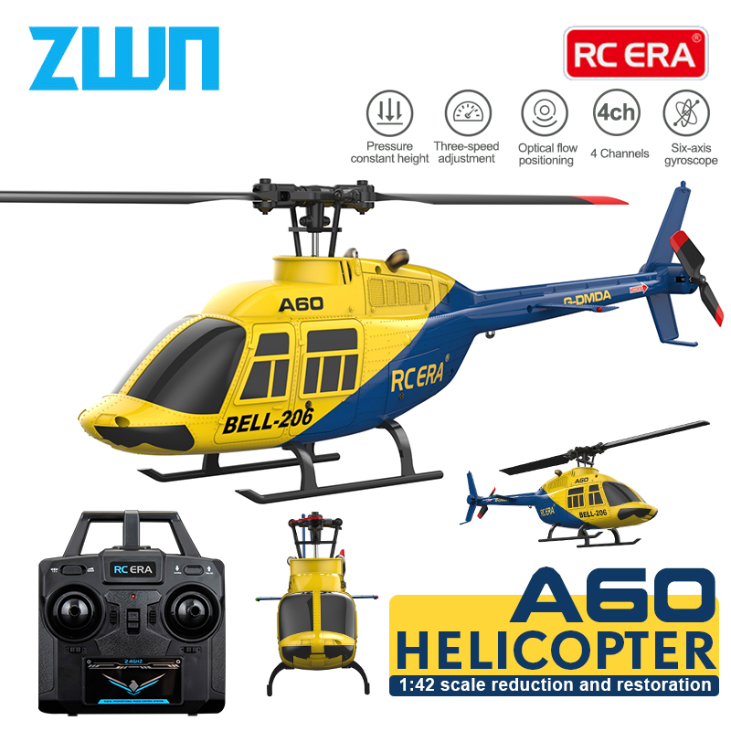 Rc Hobby Helicopter - A60 RC hélicoptère 2.4G 6-Aixs Gyroscope