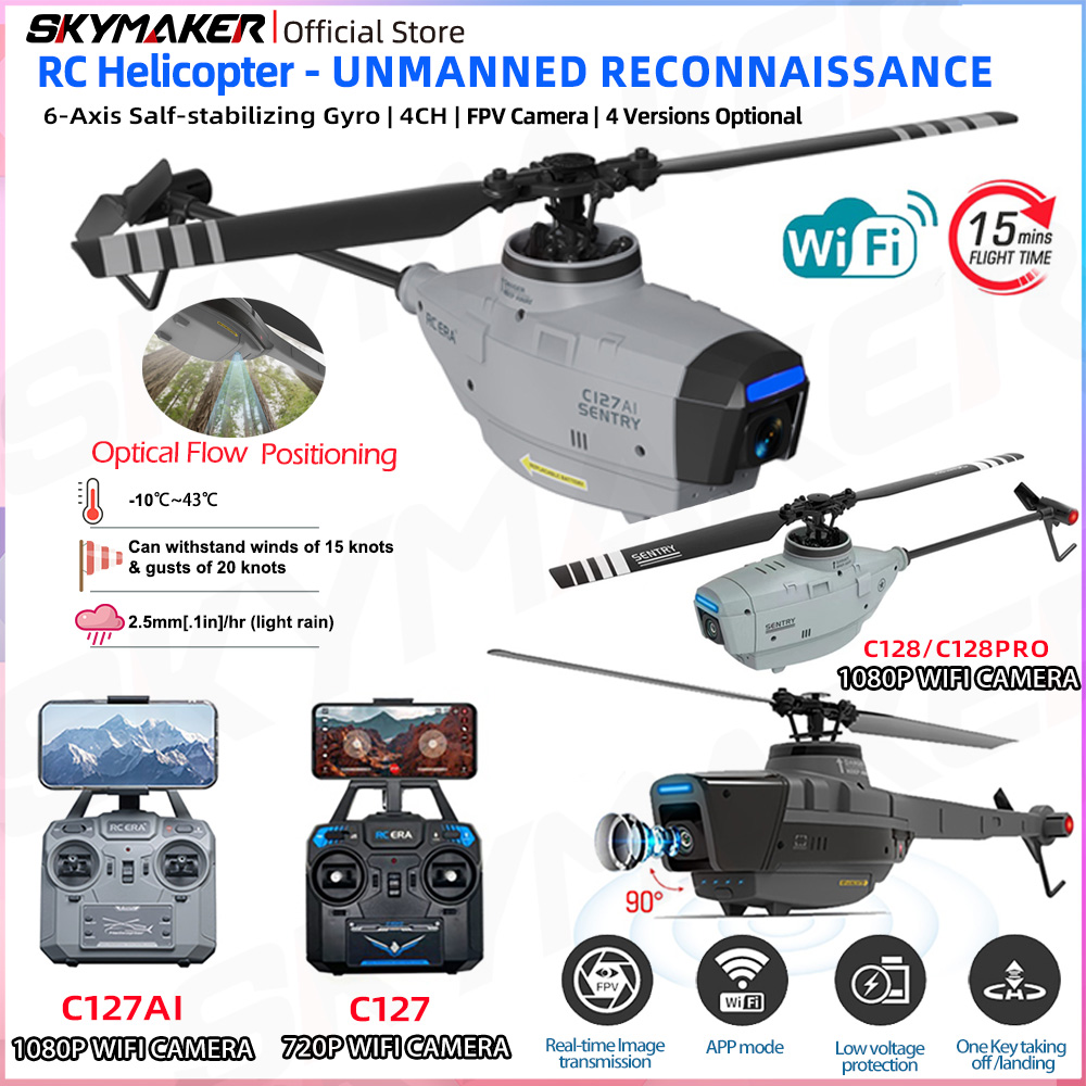 Rc Hobby Helicopter - Hélicoptère RC sans barre de direction