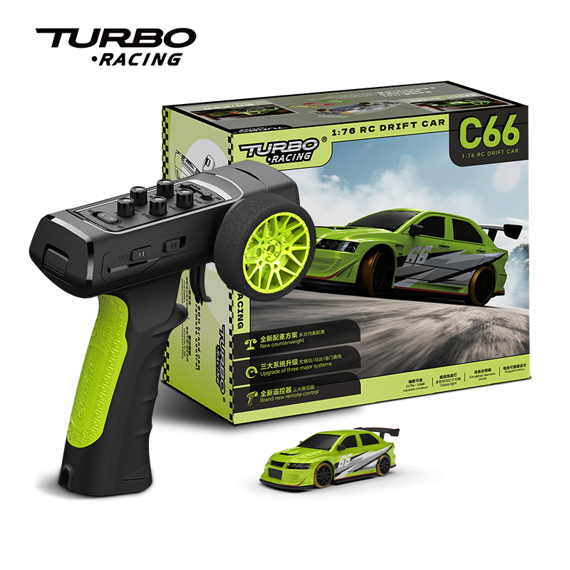 Rc Hobby Grade Drift Car - Voiture RC de course Turbo 1:76