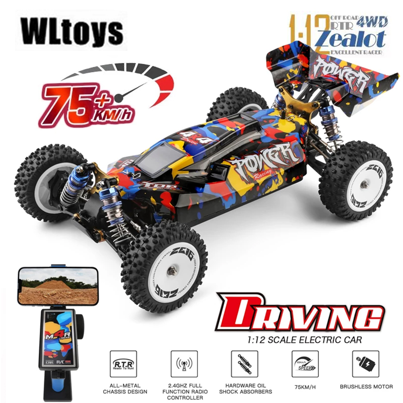 Rc Hobby Grade Drift Car - WLtoys 124017 124007 Voiture de course