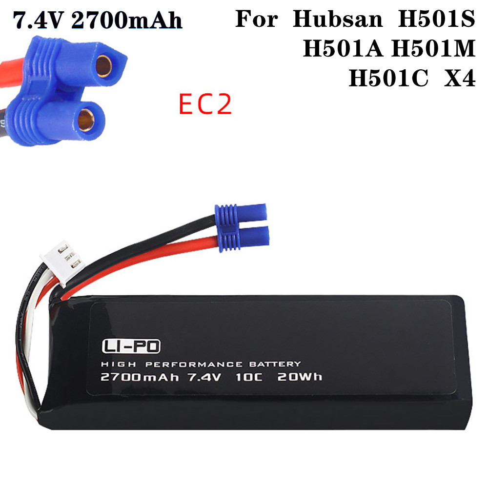 Rc Hobby Helicopter - Batterie d'origine 7.4V 2700mAh 10C pour