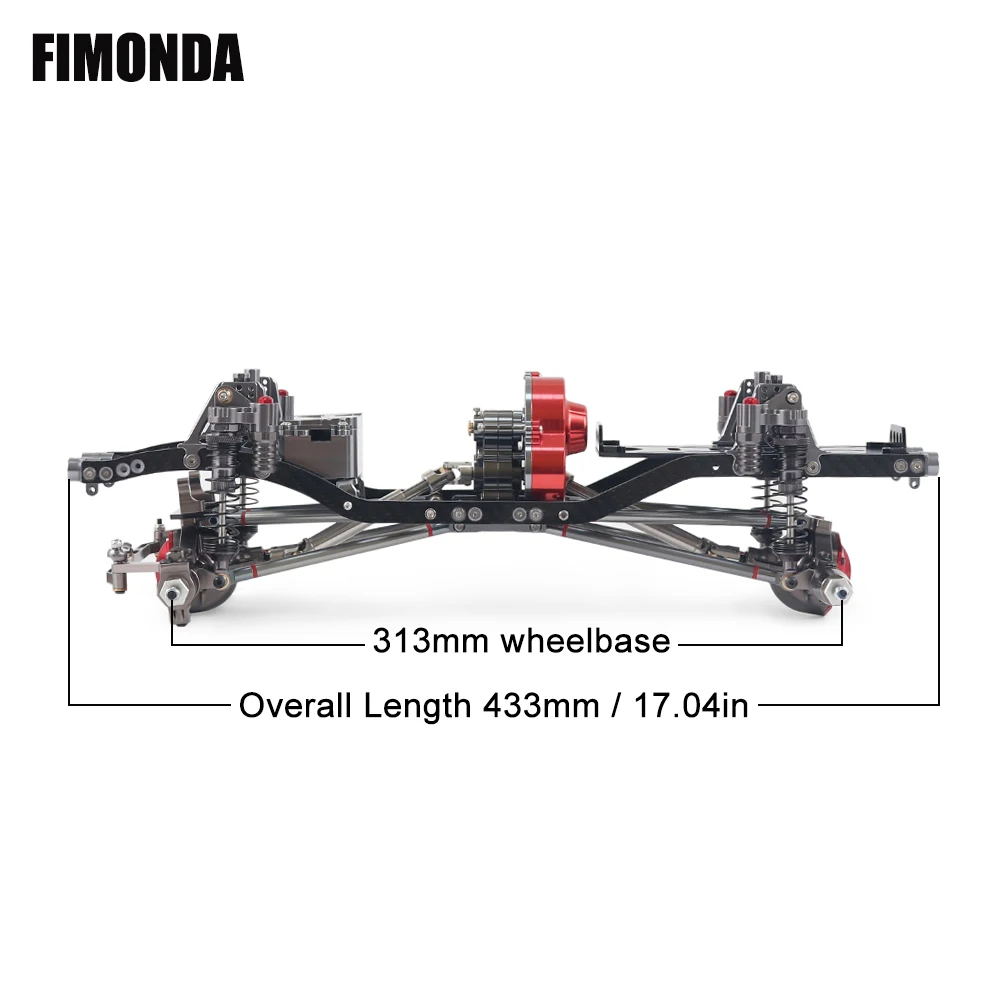 FIMONDA-Kit de châssis en méta - Rc Hobby Kit avis et prix