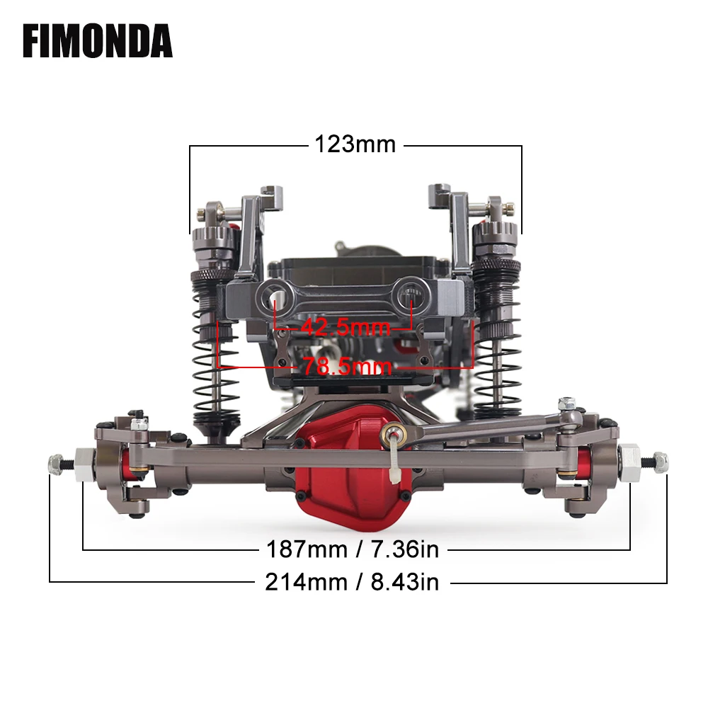 FIMONDA-Kit de châssis en méta - Rc Hobby Kit avis et prix