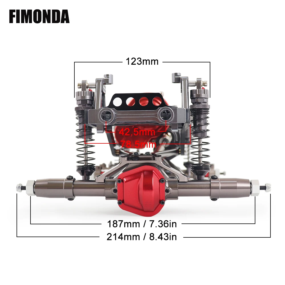 FIMONDA-Kit de châssis en méta - Rc Hobby Kit avis et prix