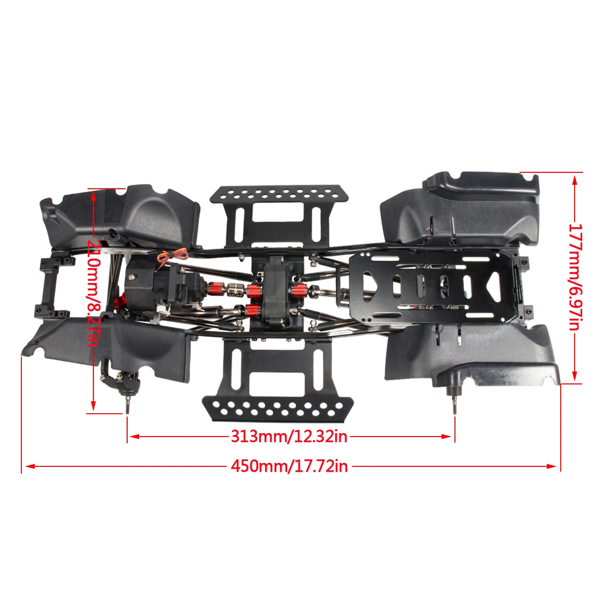 Kit de châssis Inoler avec eng - Rc Hobby Kit avis et prix