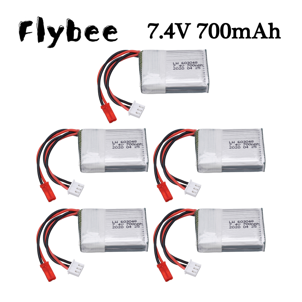 Batterie Lipo 7.4V 700mAh 25c  - Rc Hobby Helicopter avis et prix