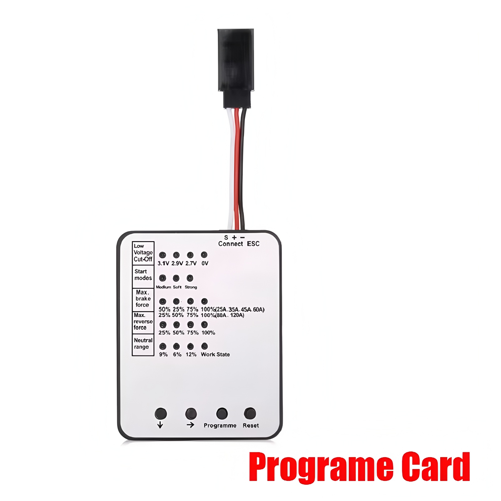 Carte de programmation LED Sur - Rc Hobby Grade Plane avis et prix